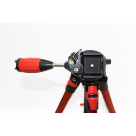 FOTOPRO S3 | ALUMINUM | PHOTO/VIDEO TRIPOD RED